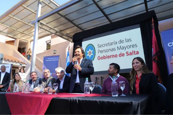 “Las personas mayores, fueron, son y serán política de Estado”, afirmó el Gobernador quien destacó que el Gobierno impulsa acciones tendientes a lograr su bienestar integral.