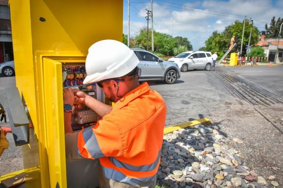 Comenzó en el paso a nivel de avenida Entre Ríos de la ciudad de Salta, donde trabaja personal de Trenes Argentinos Operaciones