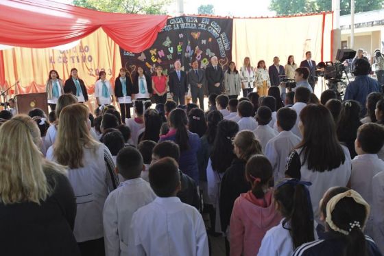 Las clases de los niveles Inicial, Primario y Secundario en la provincia comienzan de acuerdo al calendario escolar.