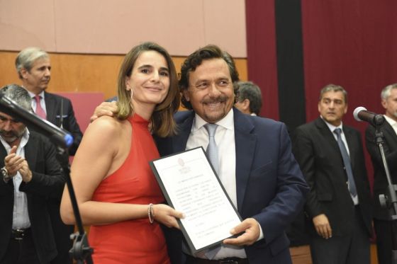Los integrantes del gabinete provincial asumieron en los cargos durante un acto cumplido en Casa de Gobierno