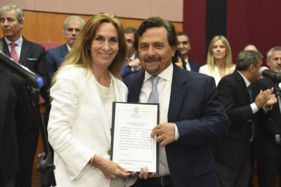 Los integrantes del gabinete provincial asumieron en los cargos durante un acto cumplido en Casa de Gobierno