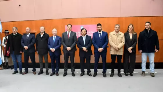 En el mismo acto también asumió Juan Ignacio Vilchez como Secretario de Seguridad