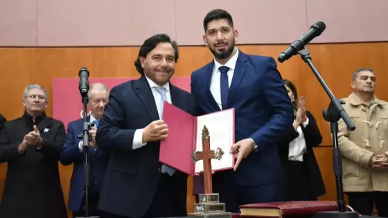 En el mismo acto también asumió Juan Ignacio Vilchez como Secretario de Seguridad