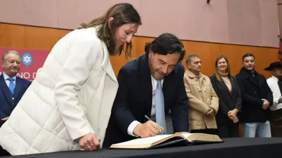 En el mismo acto también asumió Juan Ignacio Vilchez como Secretario de Seguridad