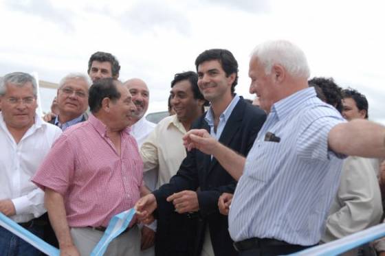Juan manuel Urtubey en el Aeropuerto de Mosconi, Salta 4