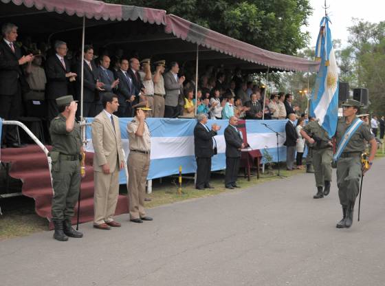 El gobernador Juan Manuel Urtubey participó en la ceremonia de cambio de jefatura en la Agrupación VII Salta de Gendarmería Nacional.