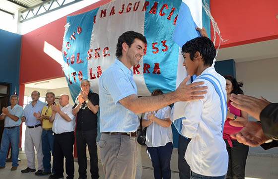 El nuevo edificio escolar de Alto La Sierra potencia las oportunidades de jóvenes salteños