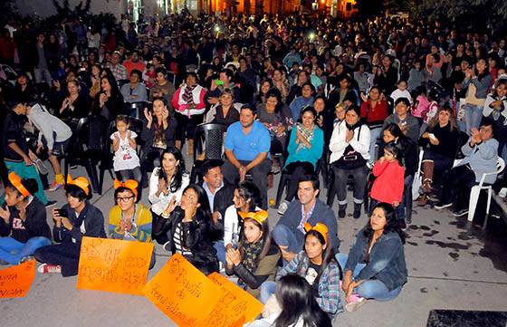 El ciclo Humanidad, Arte y Música finalizó ante una multitud que se sumó a la lucha contra la violencia de género
