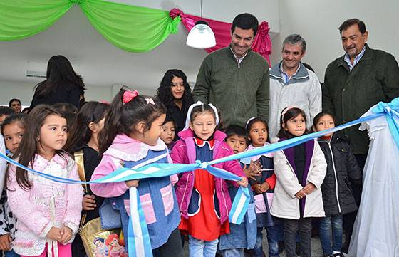 La escuela Hilario Ascasubi de General Güemes estrenó su área de Nivel Inicial