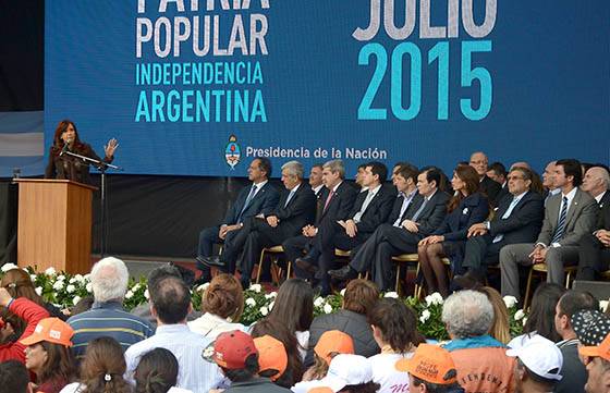 Urtubey participó en Tucumán de los actos por el 199° Aniversario de la Declaración de Independencia