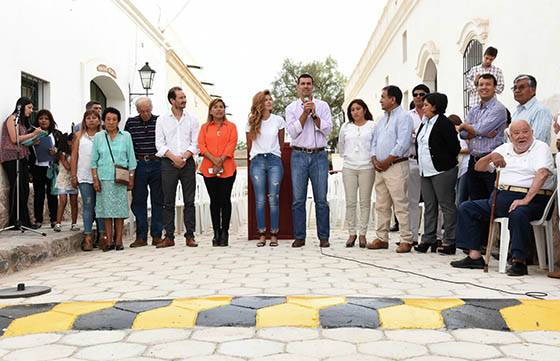 Urtubey inauguró el adoquinado del casco céntrico de Cachi