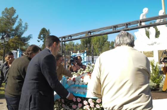Acto por natalicio de Evita