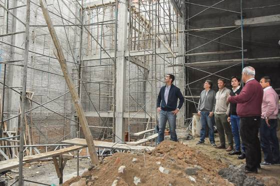 En Tartagal el gobernador Urtubey recorrió la obra de la Casa de la Cultura