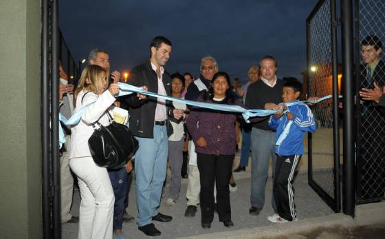 Playón deportivo en Bº San Pablo