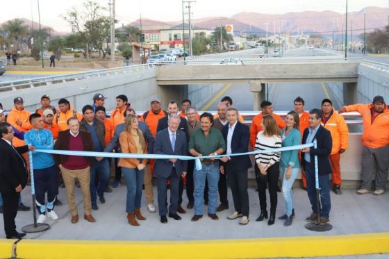 Está habilitado completamente el tránsito en el paso bajo nivel y rotonda de acceso a barrio Grand Bourg