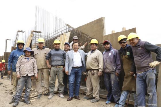 Circunvalación Noroeste: El gobernador Sáenz verificó el estado de la obra