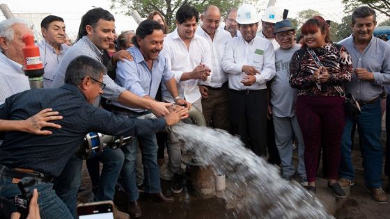Inversión récord para solucionar el histórico déficit de agua en San Martín: el Gobernador supervisó obras
