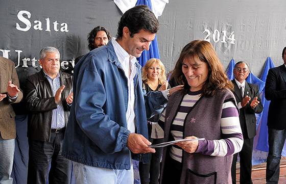 Trescientas familias de Salvador Mazza son nuevas propietarias de sus terrenos