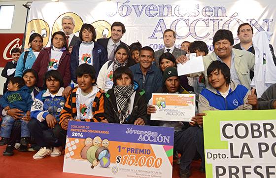 El Gobierno entregó premios y subsidios a 338 proyectos comunitarios “Jóvenes en Acción”