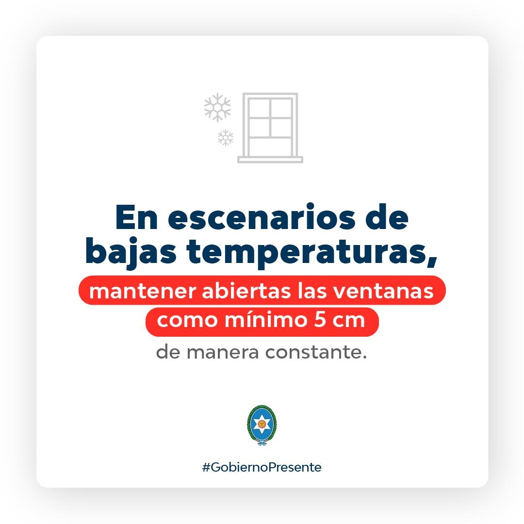 Prevención en escenarios de bajas temperaturas