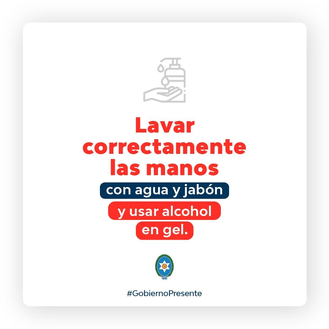 Lavar correctamente las manos