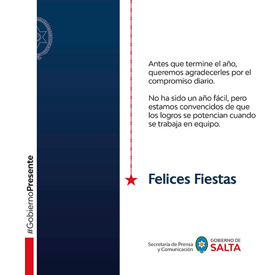 Felices Fiestas