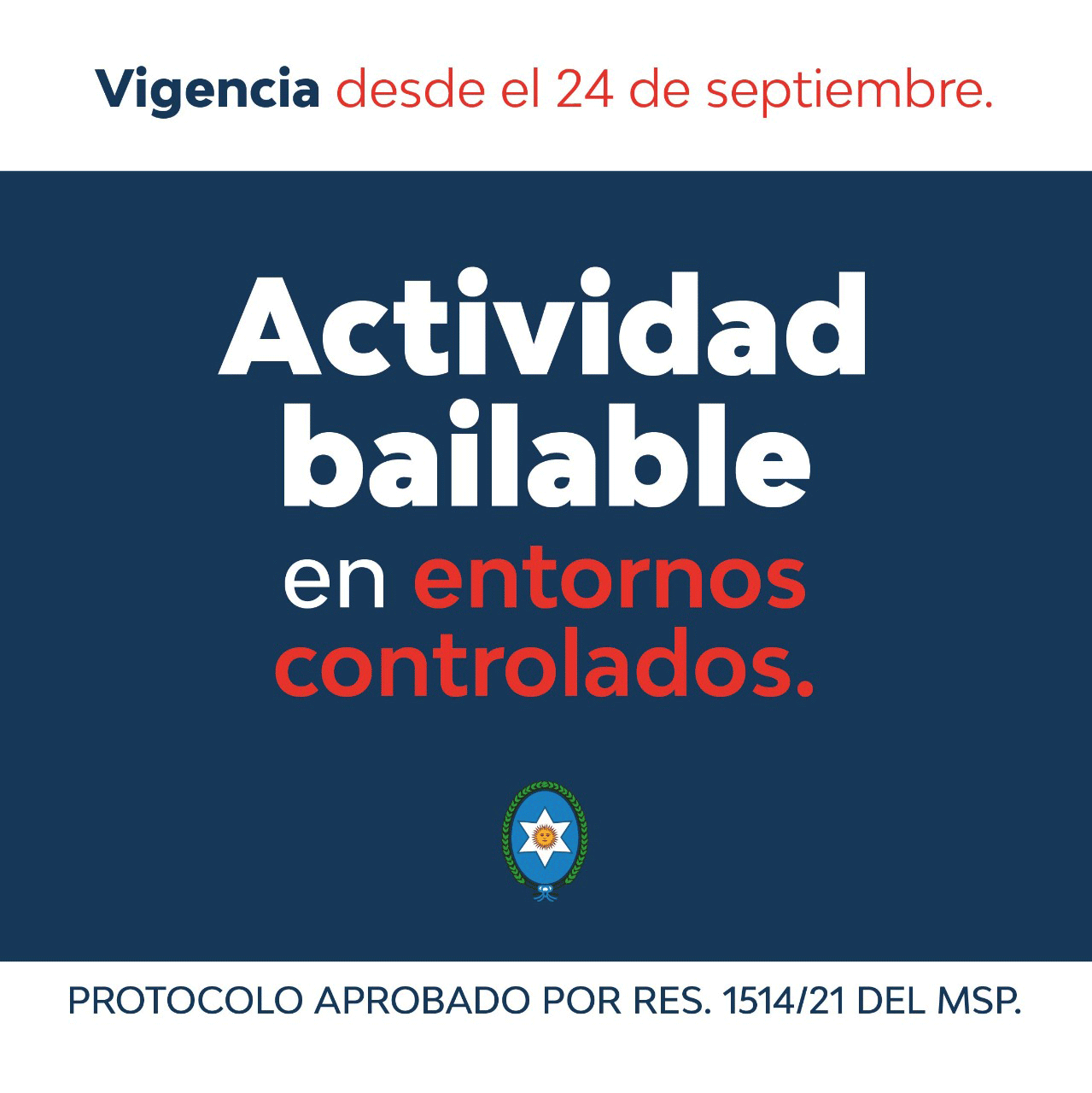 COVID19: Medidas para Actividades Bailables