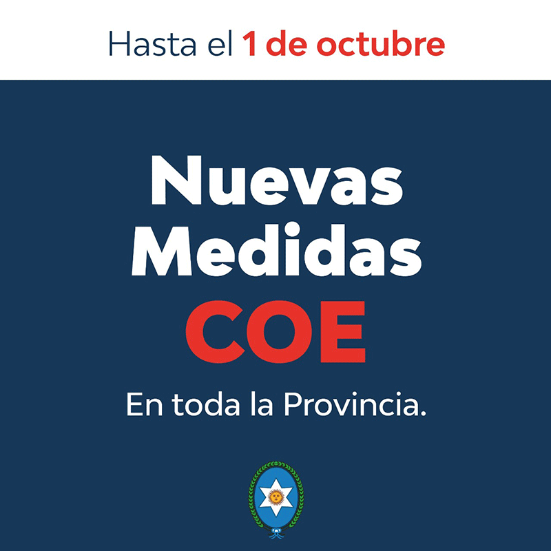 Nuevas medidas COE de Salta 01/10