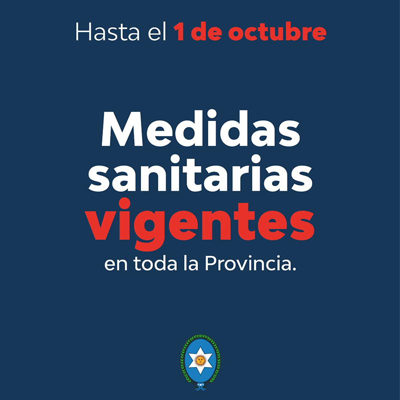 Nuevas medidas Sanitarias de Salta 23/09