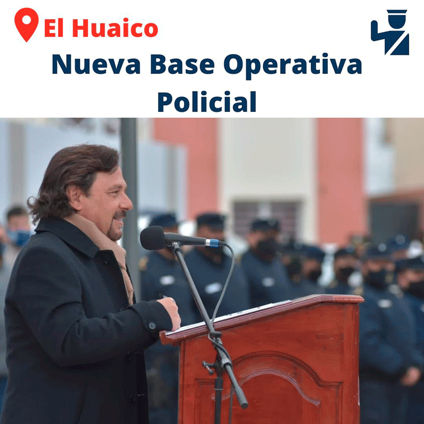 Nueva base operativa El Huaico
