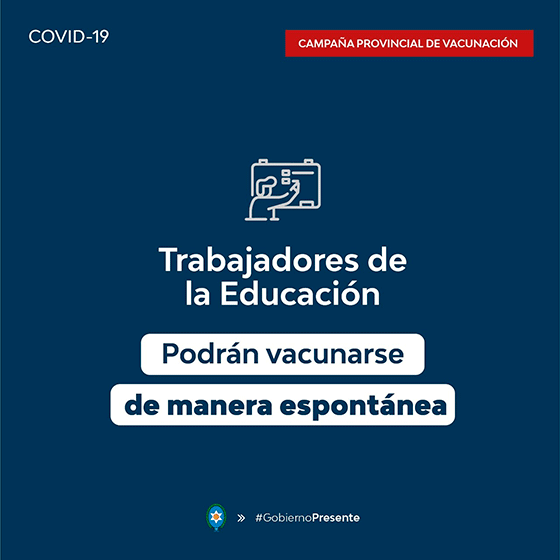 COVID19: Recomendacion para trabajadores de Educación