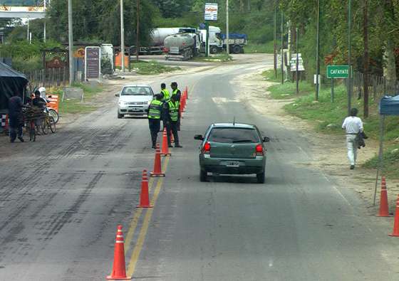 Más de 22 mil vehículos fueron controlados camino a Cafayate