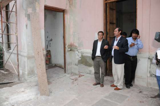 Avanza la puesta en valor de la Estación Zuviría en El Carril 