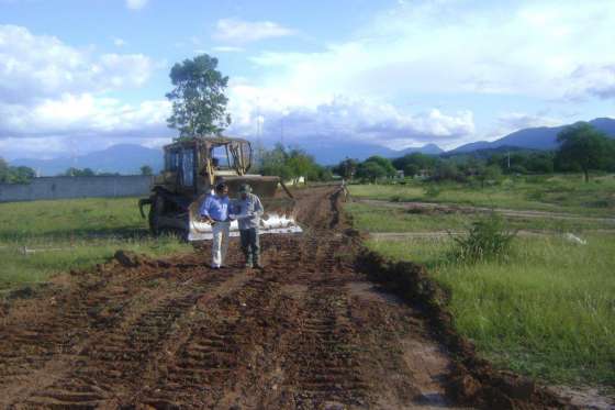 Comenzaron obras de urbanización en La Viña
