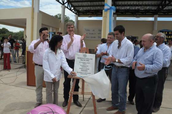 El Gobierno realizó una importante inversión educativa en el paraje Bajo Grande