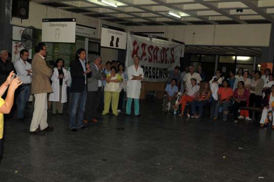 Funcionarios y delegados de los trabajadores de la salud del norte provincial se reunieron en Orán 