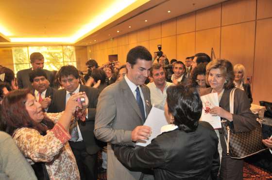 En un encuentro de mujeres de la provincia, Urtubey las convocó a seguir trabajando para elevar el piso de inclusión