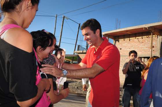 El Gobernador verificó el avance de la obra pública en la zona Este de la ciudad