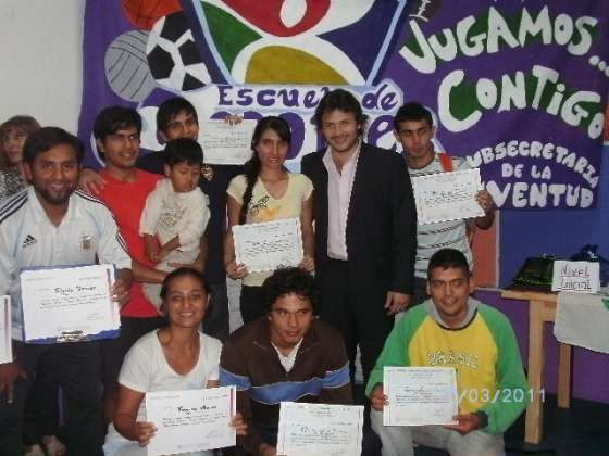 Se realizó el cierre de la escuela deportiva de natación