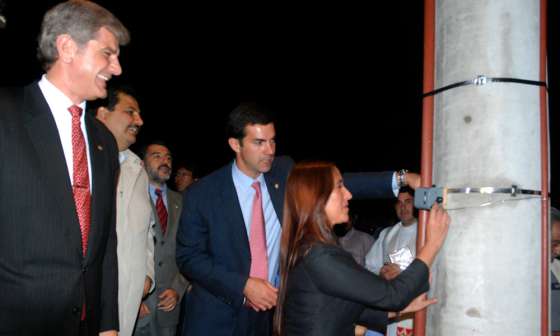 Se habilitó el tendido eléctrico de la intersección de las rutas 34 y 16