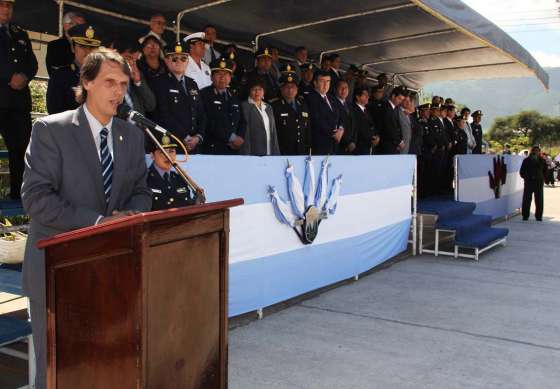  “En la política de seguridad de Salta, lo prioritario son sus recursos humanos”, dijo Kosiner