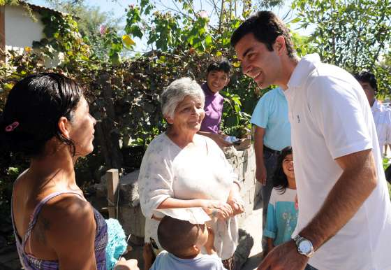 Urtubey verificó el avance de obras de la zona sur