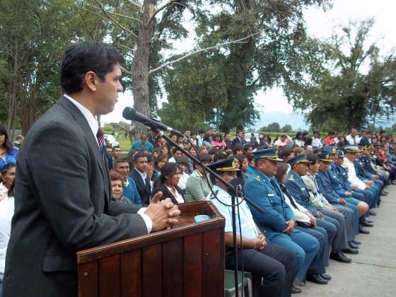 Aniversario de creación de la escuela de cadetes