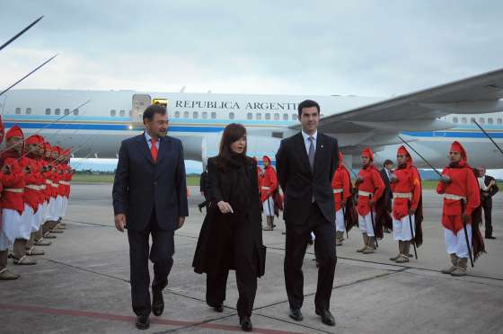 La presidenta de la Nación arribó a Salta
