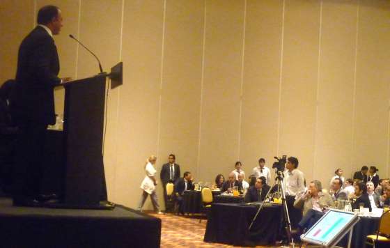 Dib Ashur expuso sobre el censo social en el Congreso Nacional de la REDAF