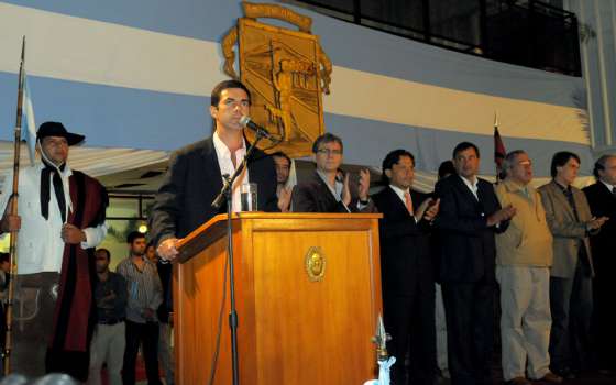 El Gobernador inauguró la ampliación del Centro Cívico Municipal capitalino