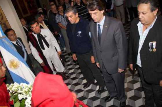 Veteranos de Malvinas homenajearon al Gral. Güemes