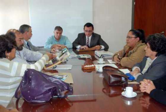 Chagra Dib se reunió hoy con gremios de la Salud del Departamento San Martín