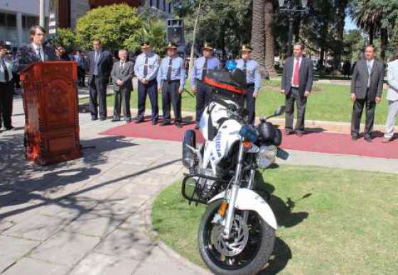 Entregaron nuevas motos para la Policía de Cafayate