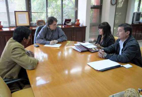 Coordinan continuidad de inversiones en obras públicas para el departamento Santa Victoria